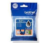 Brother LC521BK Cartuccia d'inchiostro Originale - Nero