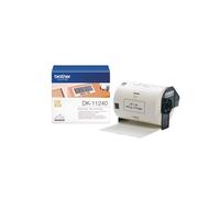 ORIGINALE BROTHER DK-11240 ROTOLO da 600 ETICHETTE IN CARTA 102X51 NERO/BIANCO