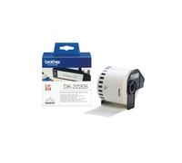 ORIGINALE BROTHER DK-22205 ROTOLO di ETICHETTE IN CARTA 62X30,48 NERO/BIANCO