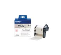 ORIGINALE BROTHER DK-22212 ROTOLO di ETICHETTE IN CARTA 62X15,24 NERO/BIANCO