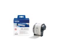 ORIGINALE BROTHER DK-22223 ROTOLO di ETICHETTE IN CARTA 50X30,48 NERO/BIANCO
