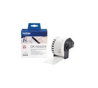 ORIGINALE BROTHER DK-N55224 ROTOLO di ETICHETTE IN CARTA 54X30,48 NERO/BIANCO