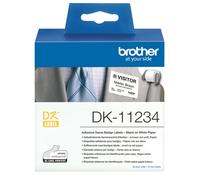 Brother DK-11234 etichetta per stampante Bianco Etichetta per stampante autoadesiva