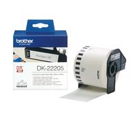 Brother DK-22205 nastro per etichettatrice Nero su bianco