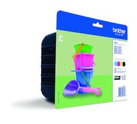 Brother LC221VALBPDR Multipack nero / ciano / magenta / giallo Originale LC-221