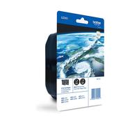 ORIGINALE Brother Multipack nero LC-985-BK LC985BKBP2DR 2 cartucce d'inchiostro LC-985BK