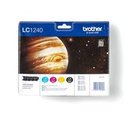Brother LC1240VALBPDR Multipack nero / ciano / magenta / giallo Originale LC-1240-BK C M Y