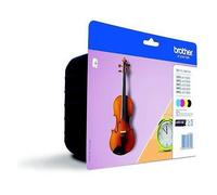 ORIGINALE BROTHER Lc127Xlvalbp 4 Pz Nero, Ciano, Magenta, Giallo