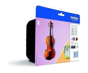 ORIGINALE BROTHER Lc127Xlvalbp 4 Pz Nero, Ciano, Magenta, Giallo