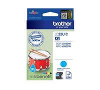 ORIGINALE BROTHER Lc22Uc D'Inchiostro 1 Pz Ciano