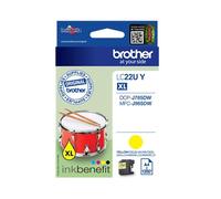 ORIGINALE BROTHER Lc22Uy 1 Pz Giallo