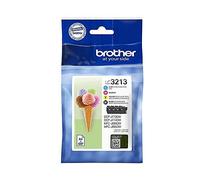 ORIGINALE BROTHER Lc3213Val 4 Pz Nero, Ciano, Magenta, Giallo