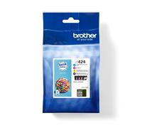 Originale Brother LC424 Pack de 4 Cartuchos de Tinta Originales - LC424VAL
