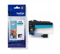 Brother lc424c cartuccia d'inchiostro 1 pz originale ciano