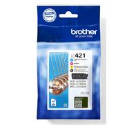 Cartuccia stampante Brother LC-421VAL - 4 colori Multipack