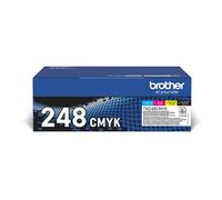 Brother TN-248VAL cartuccia toner 4 pz Originale Nero, Ciano, Magenta, Giallo