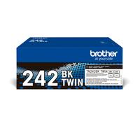Brother tn-242bktwin cartuccia toner 2 pz originale nero