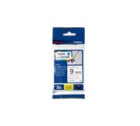 ORIGINALE Brother Nastro Nero su bianco TZe-FX221 TZ-FX221 9 mm x 8 m laminato