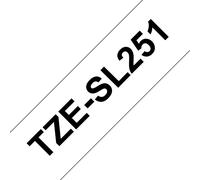 Brother TZE-251 nastro per etichettatrice Nero su bianco