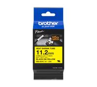 Brother HSe-631E Pro Tape, 11.2 mm x 1.5 m, testo nera / nastro giallo , nastro originale