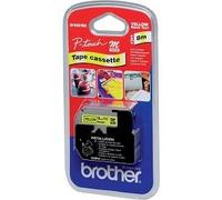 ORIGINALE Brother Nastro Nero su giallo M-K621BZ M-K621 9 mm x 8 m non laminato