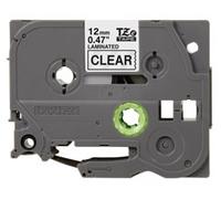Nastro Brother TZe-131 - Nero su trasparente (12 mm)
