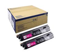 ORIGINALE BROTHER Tn-900Mtwin Toner 2 Pz Magenta
