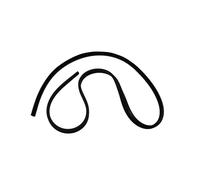 ORIGINALE CANDY/HOOVER 41019164 GUARNIZIONE FRONTALE LAVASTOVIGLIE