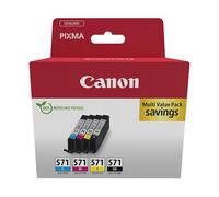Canon 0386c008 cartuccia d'inchiostro 4 pz originale nero, ciano, magenta, giallo