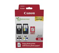 Canon 3712C008 cartuccia d'inchiostro 2 pz Originale Resa elevata (XL) Nero, Ciano, Magenta, Giallo