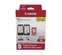 Canon 5437C006 cartuccia d'inchiostro 2 pz Originale Resa elevata (XL) Nero, Ciano, Magenta, Giallo