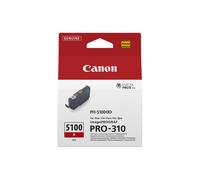 ORIGINALE Canon Cartuccia d'inchiostro Rosso PFI-5100r 6958C001 14ml