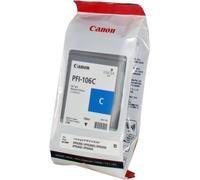 ORIGINALE Canon Cartuccia d'inchiostro ciano PFI-106c 6622B001 130ml mod. PFI-1