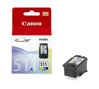 ORIGINALE CANON Cl-511 Colori 1 Pz Ciano, Magenta, Giallo