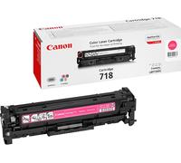 ORIGINALE CANON Crg-718 M Toner 1 Pz Magenta