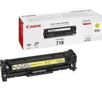 ORIGINALE CANON Crg-718 Y Toner 1 Pz Giallo