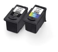 ORIGINALE CANON Multipack Nero Pg-560 E A Colori Cl-561 Nero, Ciano, Magenta, Giallo