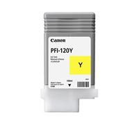 CES Imaging - Serbatoio d'inchiostro giallo per pigmenti Canon PFI-120Y, 130 ml