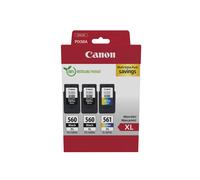Canon 3712C009 cartuccia d'inchiostro 3 pz Originale Resa elevata (XL) Nero, Ciano, Magenta, Giallo