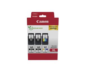 Originale Canon PG-560XL + CL-561XL Pack de 3 Cartuchos de Tinta Originales - 3712C009