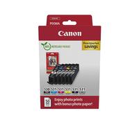 Originale CANON PGI-530/CLI-531 per JA24B9GJGN Nero, Ciano, Grigio, Magenta, Nero per foto, Giallo