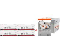 ORIGINALE Canon Value Pack nero / ciano / magenta / giallo 045H MVCP + Prindo Un