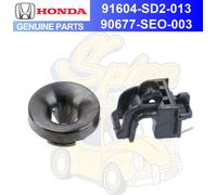 Originale Cappuccio Clip Prop Rod Pivot Grommet 91604-SD2-013 / 90677-SEO-003...