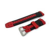 Originale Casio Cinturino Orologio Rosso & Nero 10275367 Per G-Shock
