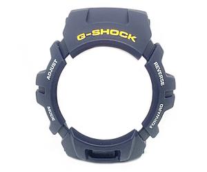 Originale Casio Lunetta Blu Navy Giallo G-Shock 10520129 Per G-2900-F2