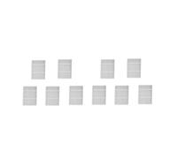 Originale Contenitore for la polvere, filtro HEPA, telaio, guarnizioni in gomma, compatibile con Ursus Trotter UT-MARINETTI-Negro Parti per aspirapolvere(10pcs HEPA)