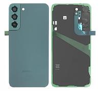 Originale Coperchio della Batteria, Parte Posteriore, Coperchio della Batteria per Samsung Galaxy S22 Plus S906B, colore: Verde/Obiettivo della Fotocamera/Pellicola Adesiva