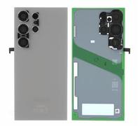 Originale Coperchio della Batteria, Parte Posteriore, Coperchio della Batteria per Samsung Galaxy S24 Ultra S928B (grigio) /Obiettivo della Fotocamera/Pellicola Adesiva