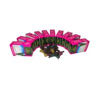 Originale Crottendorfer Räucherkerzen coni di incenso - 10 x 24 Confezione risparmio - Minis Mix Colorato Monti Metalliferi