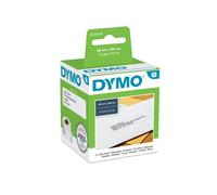 Etichetta Dymo 99010 (S0722370) - Nero su bianco (28 mm x 89 mm) 2 rotoli